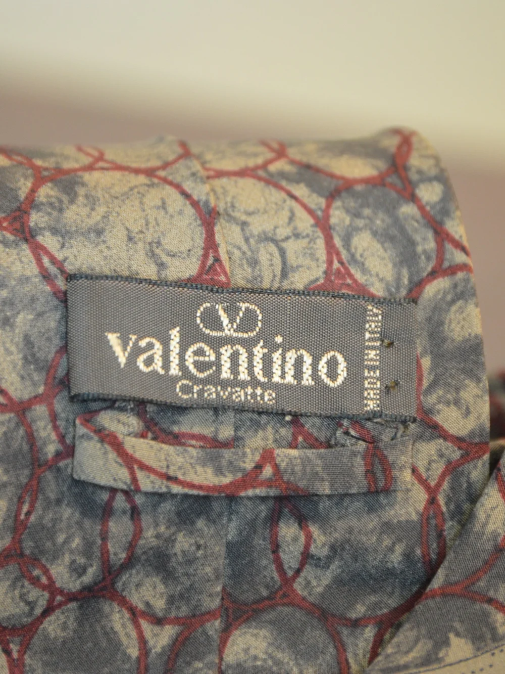 Valentino Cravatte Silk Tie